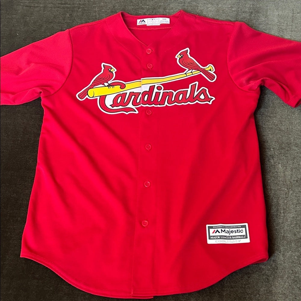 Majestic Red Cardinals Jersey